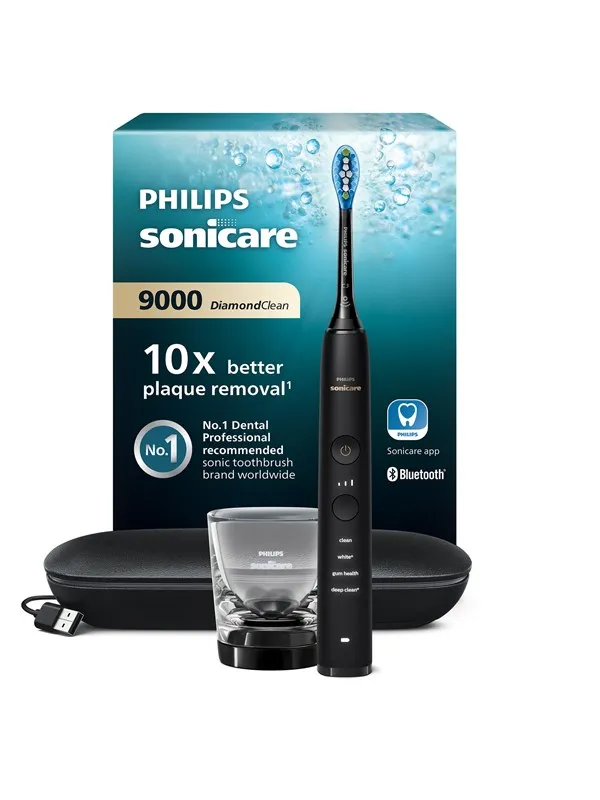 Philips eltandborste Sonicare DiamondClean 9000 HX9911/09 - Black