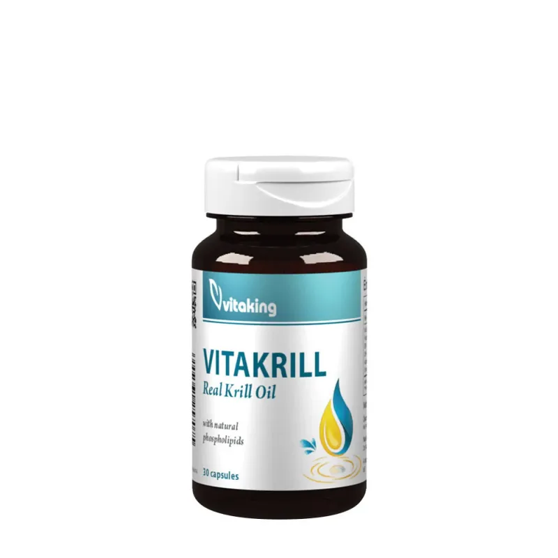 Vitaking – Vitakrillolja, 500 mg (30 kapslar)