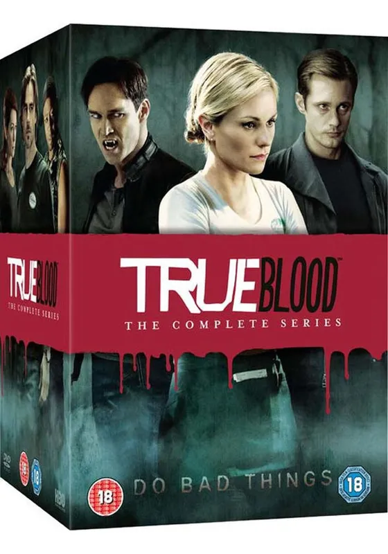 True Blood The Complete Series (2008-2014) DVD (import, Swedish subtitles)