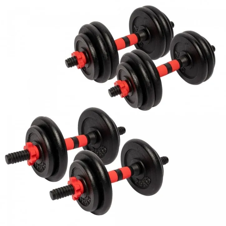 Gorilla Sports Hantlar 25mm Gjutjärn