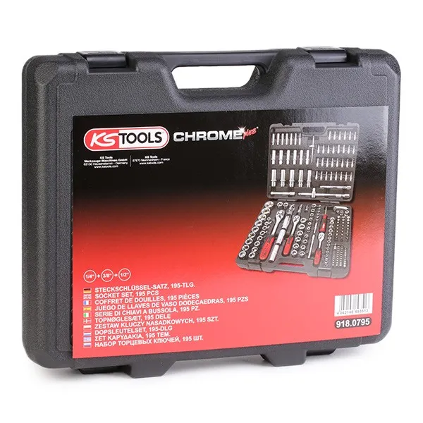 Hylsnyckelsats KS TOOLS 918.0795
