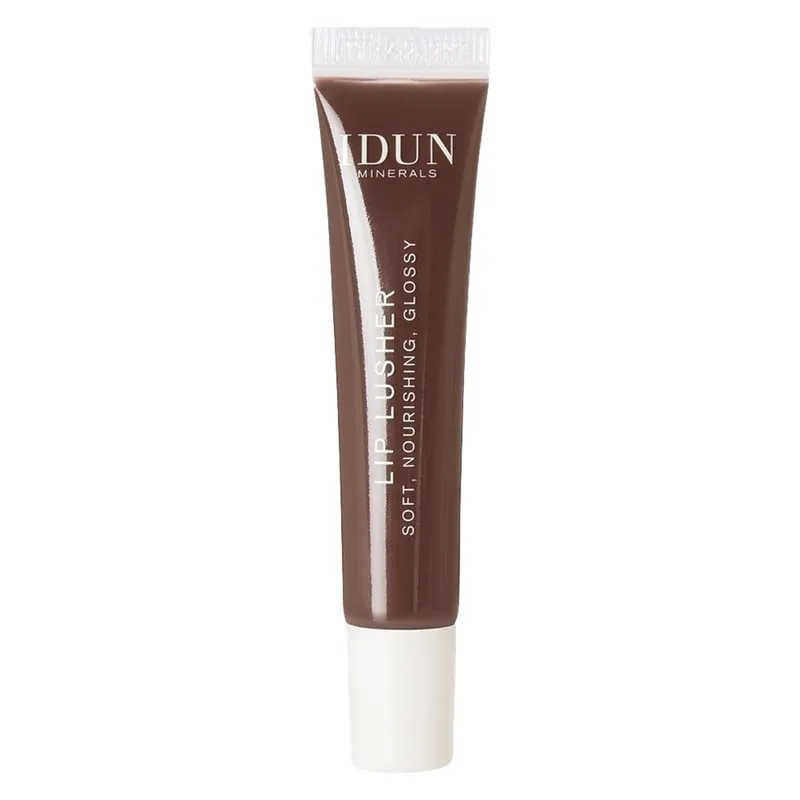 IDUN Minerals Lip Lusher Sandra Mocha Brown - 8 ml