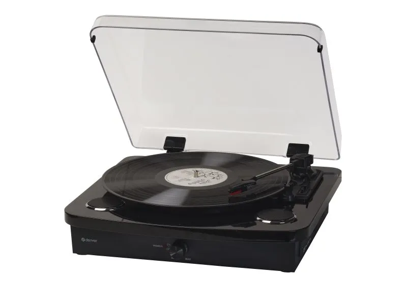 Denver VPL-230B skivspelare, svart