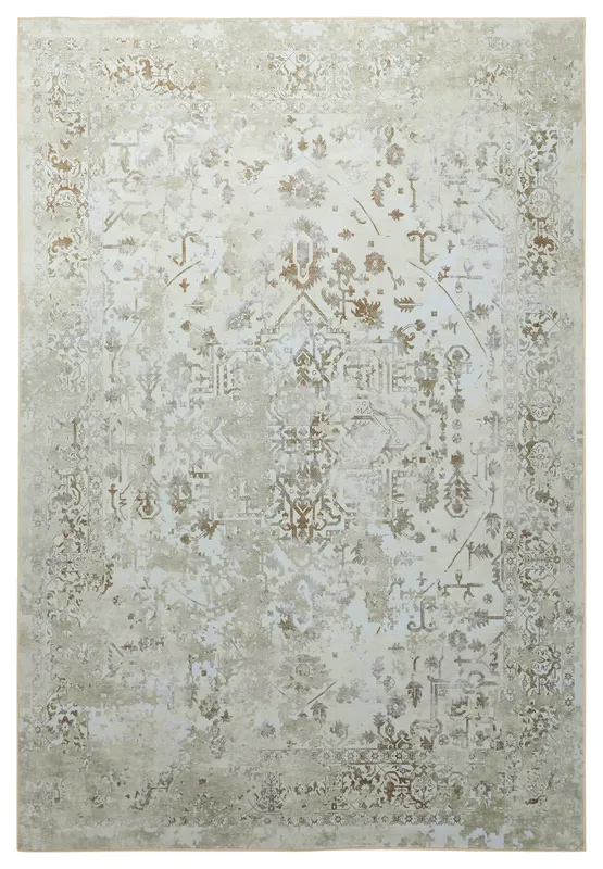 Wiltonmatta - Mateur (beige) (Storlek: 290 x 390 cm)