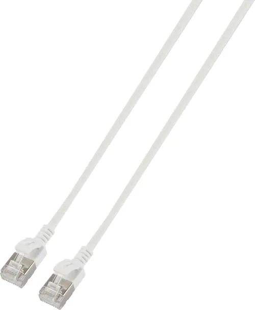 Prokord Slim Network Cable / Patch Cord Lszh Rj-45 Cat 6a 2.5m Vit