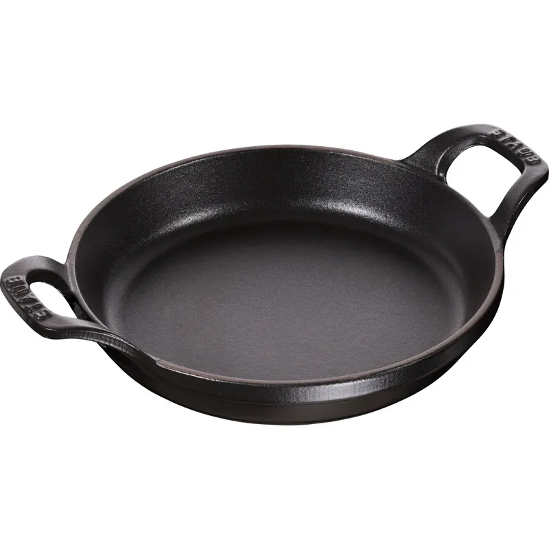 Staub Rund Form/Fat Svart 16 cm 0,4 l