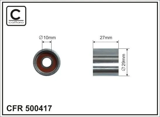 Styrrulle, drivrem CAFFARO 500417