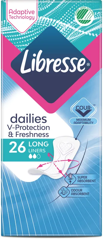 Libresse Trosskydd Long 26 st