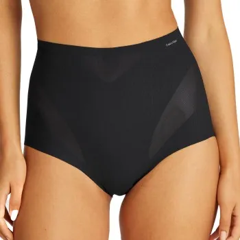 Calvin Klein Trosor Sculpted Mesh Brief Svart Large Dam