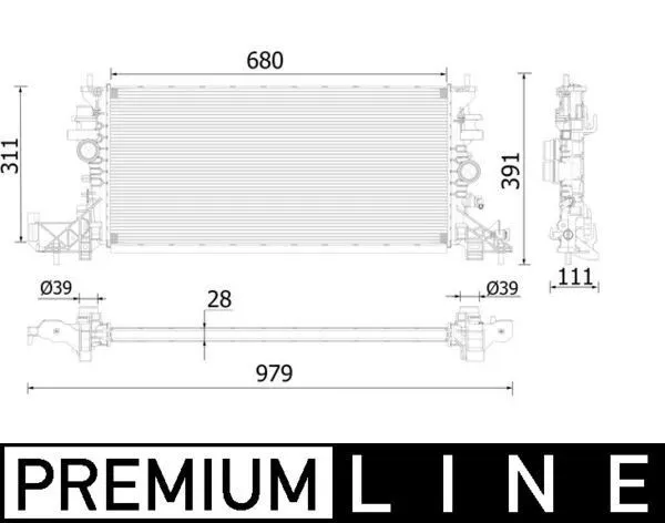Kylare MAHLE CR 2251 000P