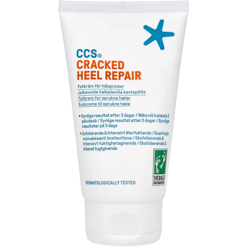 CCS Cracked Heel Fotkräm för Hälsprickor 75 ml