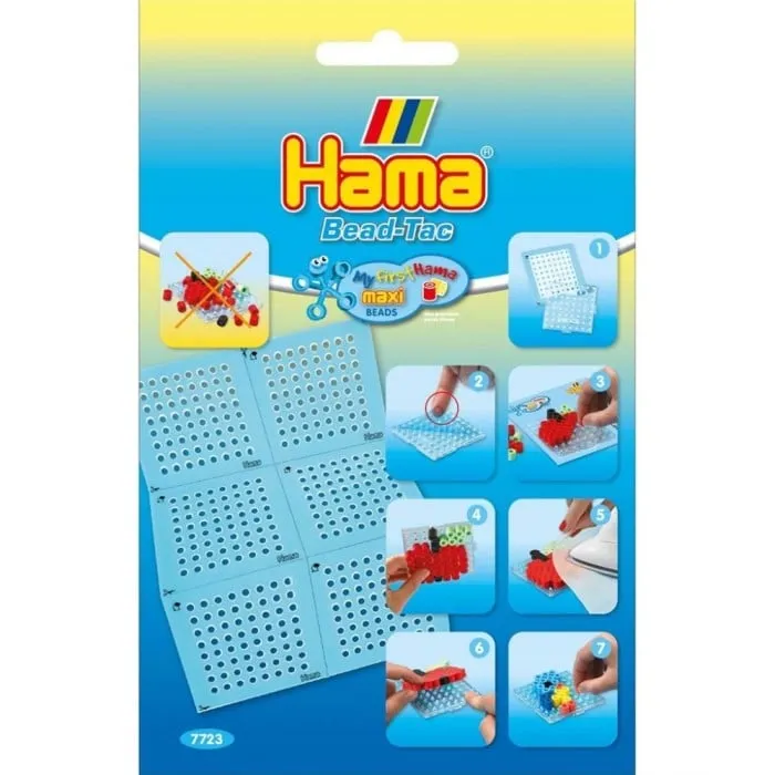 Hama Maxi Stickers - 6 st - Kvadrater