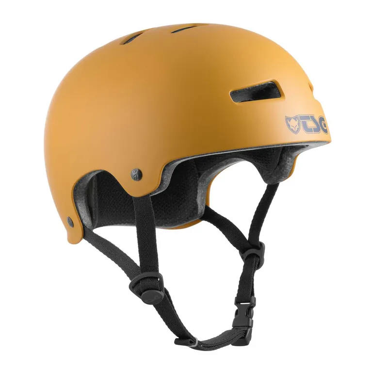 TSG Evolution Skate/BMX hjälm Satin Yellow Ochre