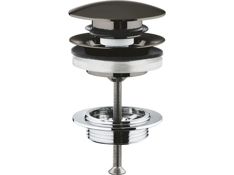 Grohe Ventilsats med pop-up ventil, Borstad Hard Graphite