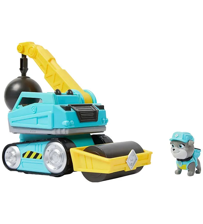 Rubble & Crew Leksaker - 19 cm - Paw Patrol - Motorns rivningsba