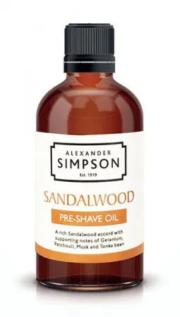 Sandalwood Pre Shave Oil