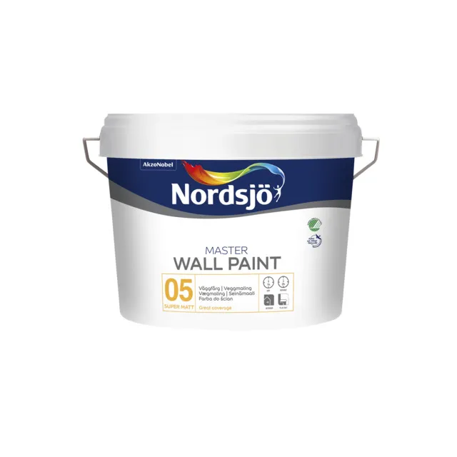 VÄGGFÄRG MASTER 5 BC NORDSJÖ INOMHUS 2,325L | Beijerbygg Byggmaterial
