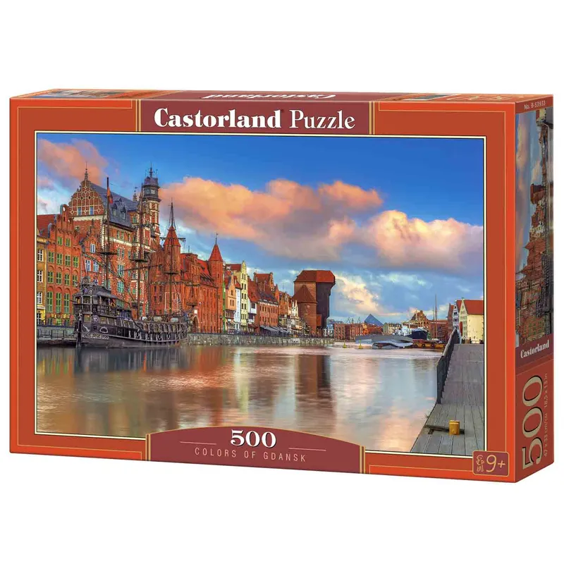 Castorland Pussel – Gdansks Färger 500 bitar