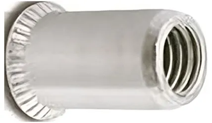 Ejot 460451 Blindnitmutter försänkt, öppen M4, 3.5-5 mm, 250-pack