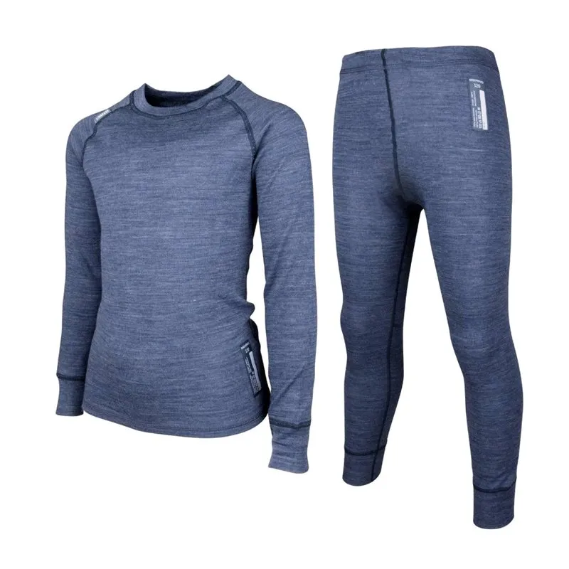 Lindberg Juniors’ Merino Set Orion Blue (#8164)