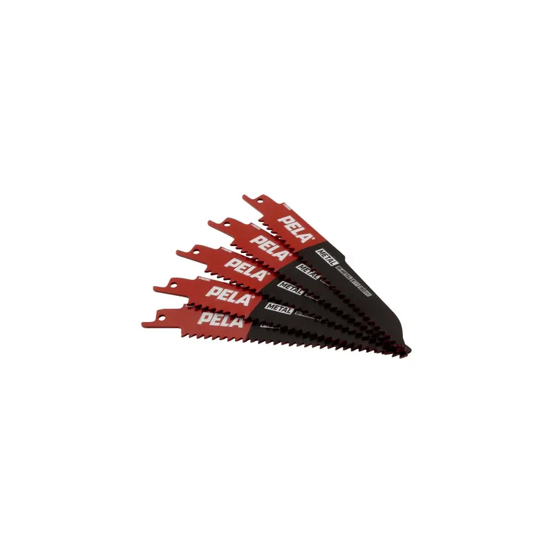 PELA 488380 Tigersågblad 150 mm, 6 TPI, 5-pack