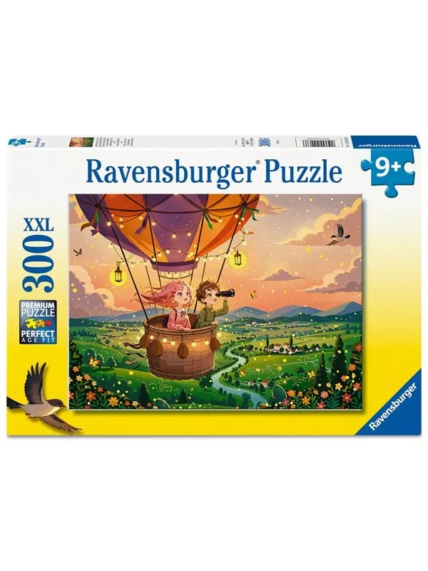Ravensburger Barnpussel - Mysig tur i solnedgången 300 bitar XXL