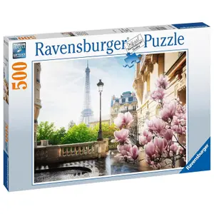 Pussel Spring In Paris 500 bitar, Ravensburger