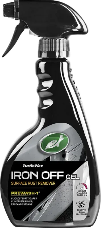 Turtle Wax Prewash-T Iron Off Gel - Flygrostlösare 500 ml