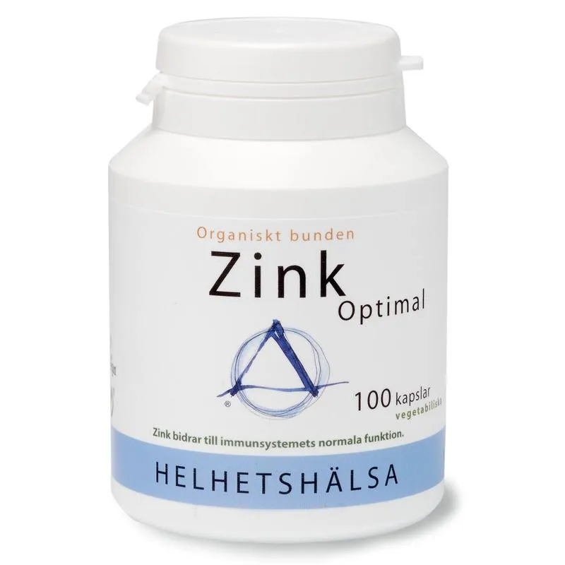 ZinkOptimal 100 kapslar - Helhetshälsa