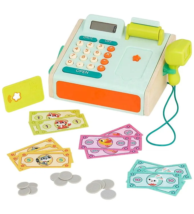 B. toys Kassaregister m. Ljud