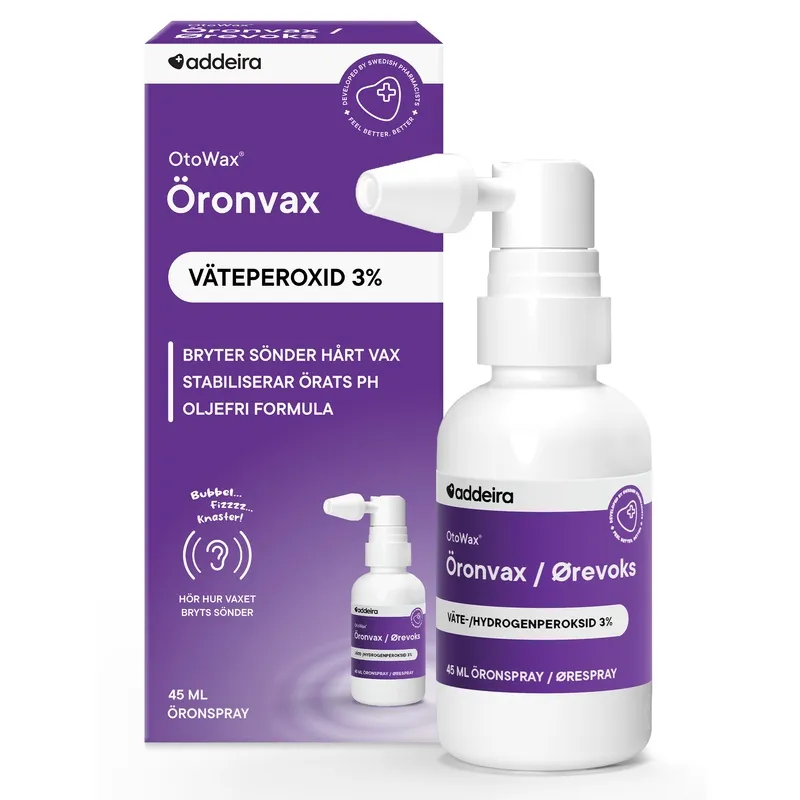 Addeira Otowax spray mot öronvax 45 ml