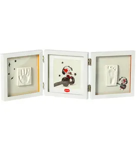 Tiny Love Avtrycksset - Hand/Fot - Dubbelram - Vit