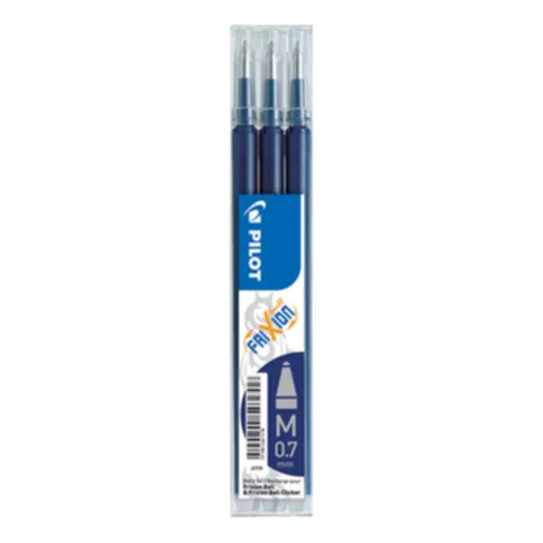 Refill Frixion 0,7 Blåsvart 3-p, Pilot
