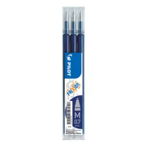 Refill Frixion 0,7 Blåsvart 3-p, Pilot