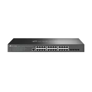 TP-Link JetStream 24-Port Gigabit L2 Managed Switch med 4 SFP-platser