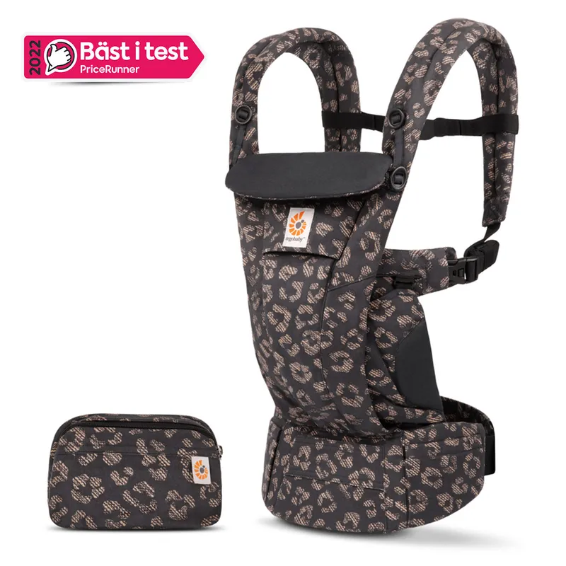 Ergobaby Omni Dream Bärsele, Black Leopard