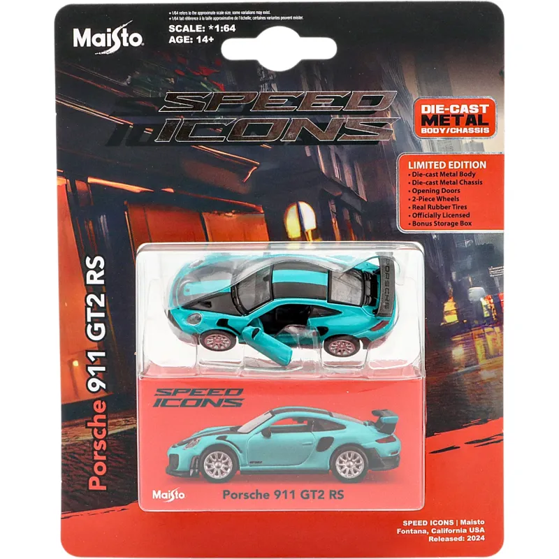 Lamborghini Huracán Performante – Grön – Speed Icons – Maisto – 1:64