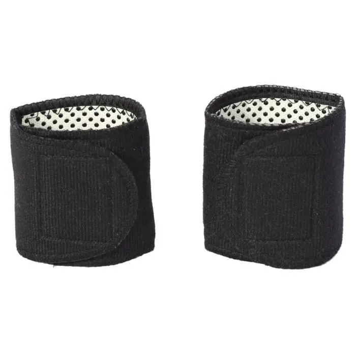 1 paire de tourmalines magnétiques Thérapie de massage auto-chauffantes orthèse de poignet soutien protecteur canal carpien pour