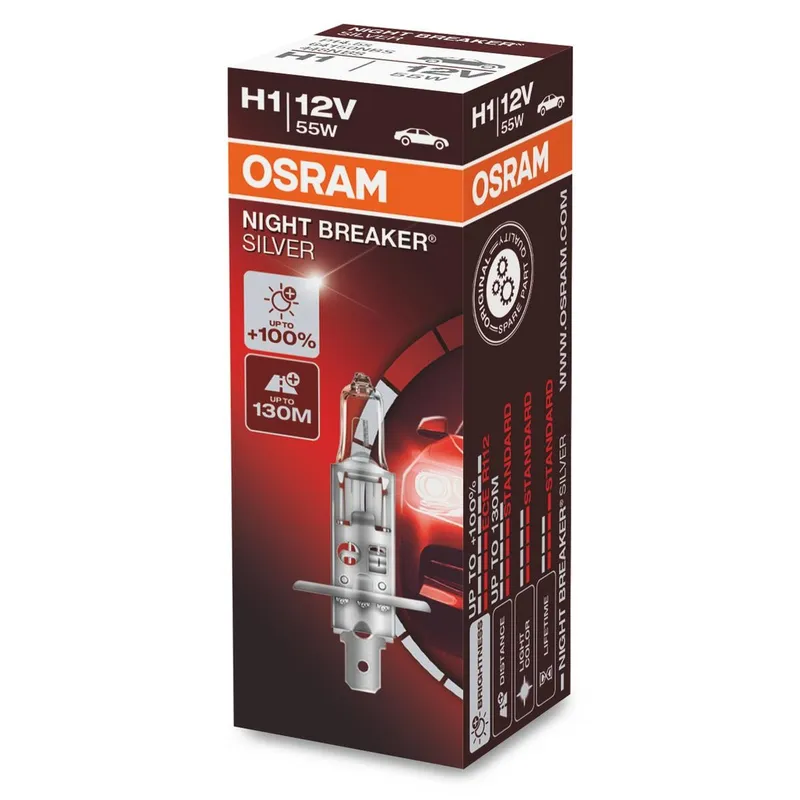 Glödlampa, fjärrstrålkastare OSRAM 64150NBS