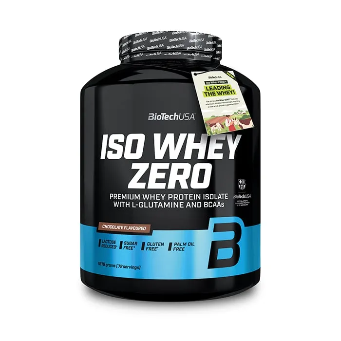 Iso Whey Zero Vassleproteinisolat 1816 g - Chocolate