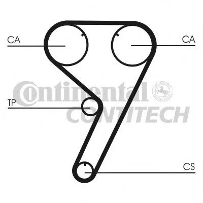 Kamrem CONTITECH CT608