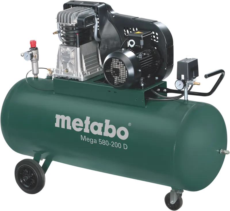Metabo Mega 580-200 D Kompressor 200 liter
