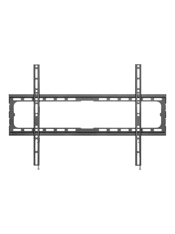 Deltaco mounting kit - fixed - for flat panel - up to 45 kg - black - Max 45 kg - recommended for 80″