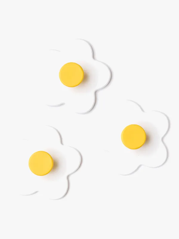 Kid’s Concept Krok Blomma 3-Pack, Vit