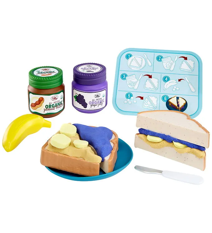 Little Tikes Leksaksmat - Kreativa kockar - 10 Delar - Jordnötss