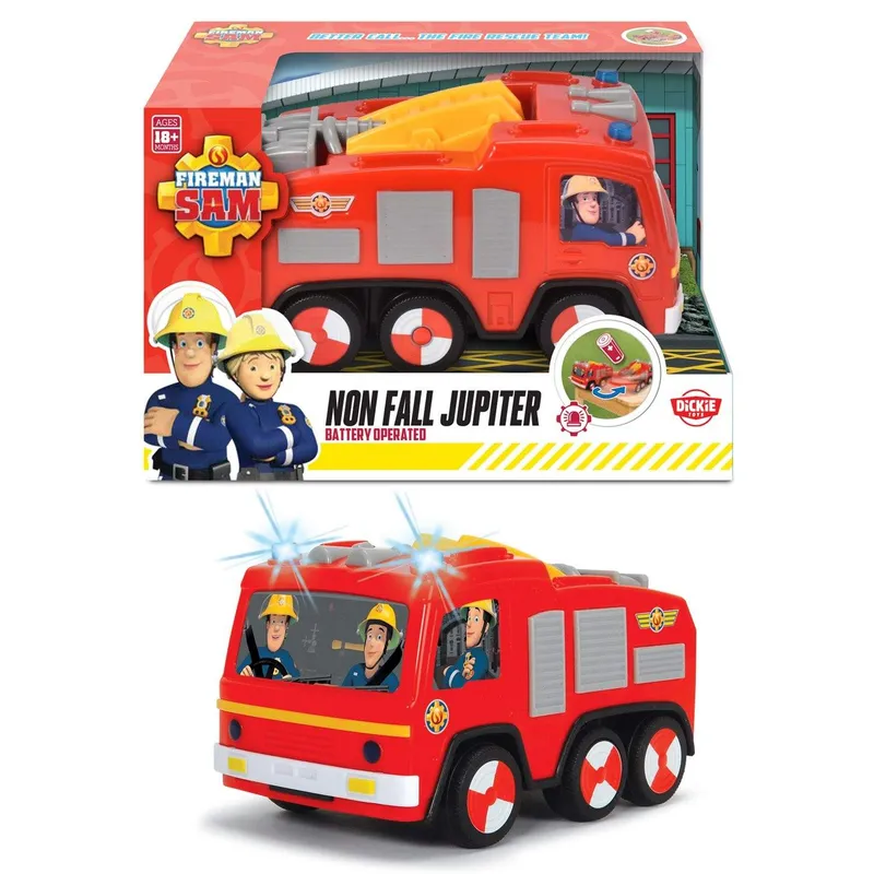 Brandman Sam Non Fall Jupiter Brandbil