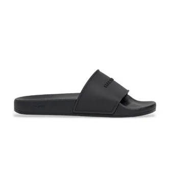 Hackett London för män. HMS200083 Sliders Slider Pier svart (44), Karta, Ingen, Casual