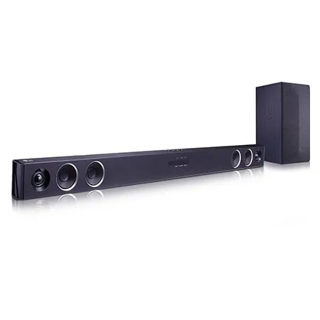 LG Soundbar SQC2 Dolby Audio och DTS Digital Surround för TV med 2.1-kanal – SQC2