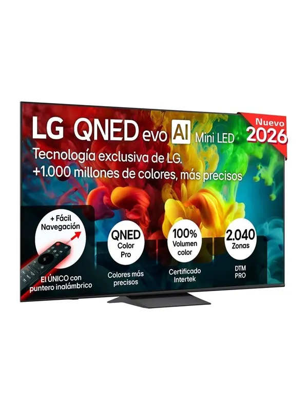 LG 75″ TV QNED 4K High Dynamic Range 10 (HDR10) 75QNED83B6A