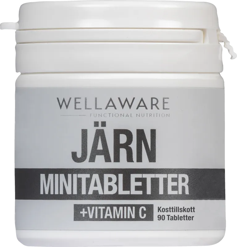 WellAware Järn och Vitamin C minitabletter 90 styck